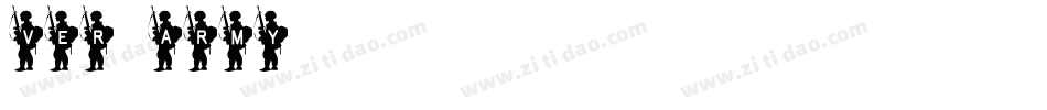 Ver Army字体转换